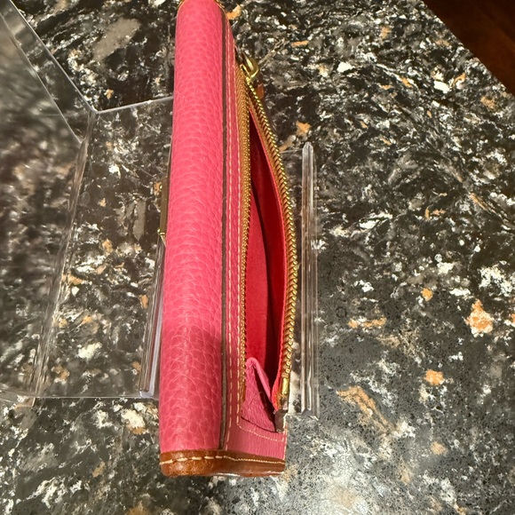 Dooney & Bourke Pink Leather Wallet - Picture 3 of 5